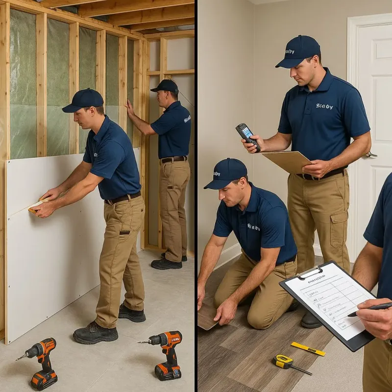 Repairs and Reconstruction process in Grand Island, NY